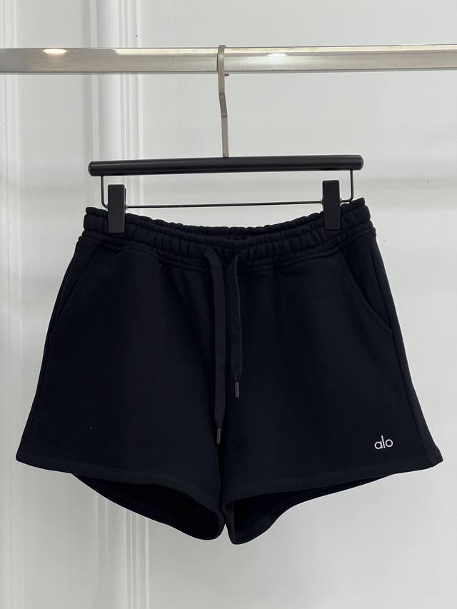 alo-Pure Cotton Terry Shorts Pure Cotton Terry Material Is Comfortable And Mo