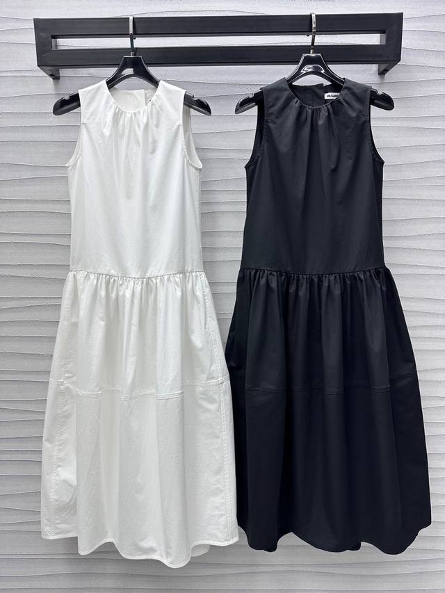 jil*New Arrival Plain Pleated Vest Skirt Customized Yb Imported Twill Cotton