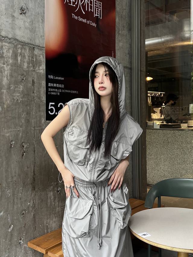 mm23Fw Spring And Summer New Three-Dimensional Pocket Assault Vest Suit Pocke