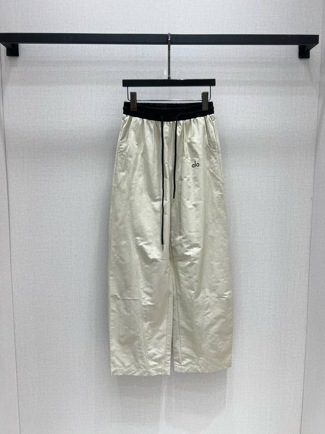 Highly Recommend Alo 2025 New Contrast Waist Trousers B Custom Yb Imported Envir