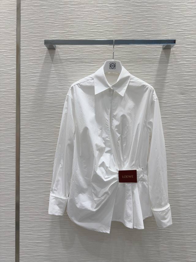 loe W* 2025Ss New Shirt Is Full Of Fashion And High-End Feeling. It Has Its O