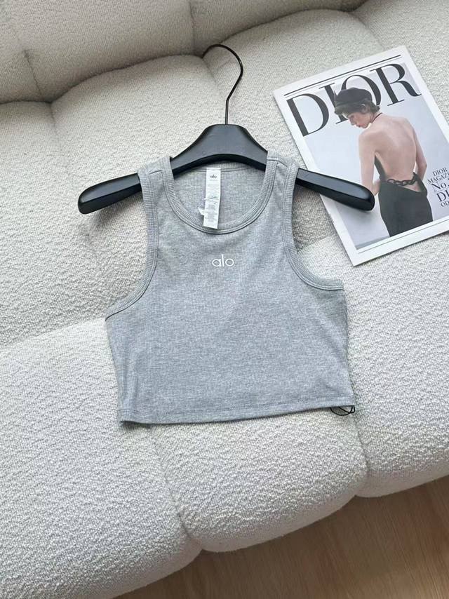New Models On Sale 25Ss New Vest Exquisite Letter Printing Design Fabric Texture