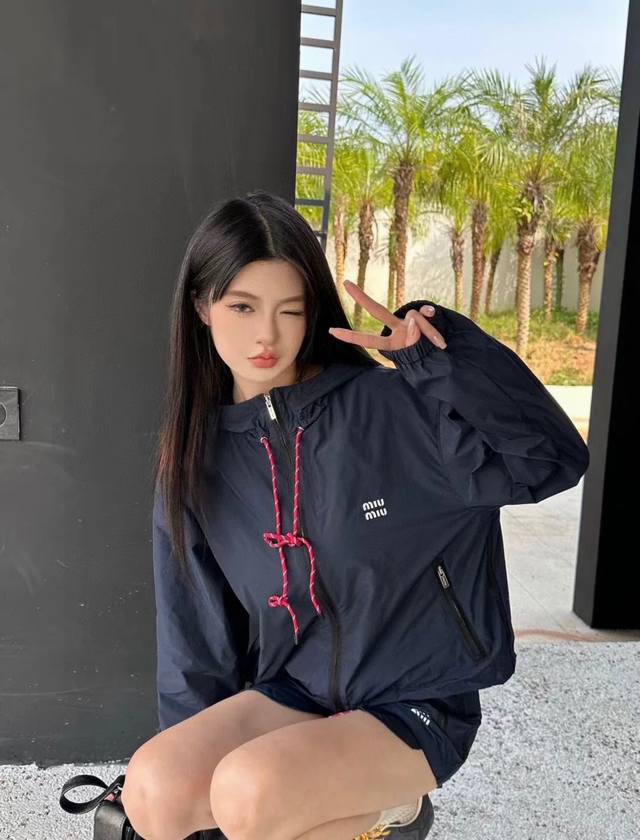 miumiu Sun Protection Suit New Summer Salt-Based Street Sun Protection Jacket