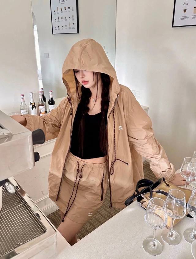 miumiu Sun Protection Suit New Summer Salty Street Sun Protection Jacket Jack
