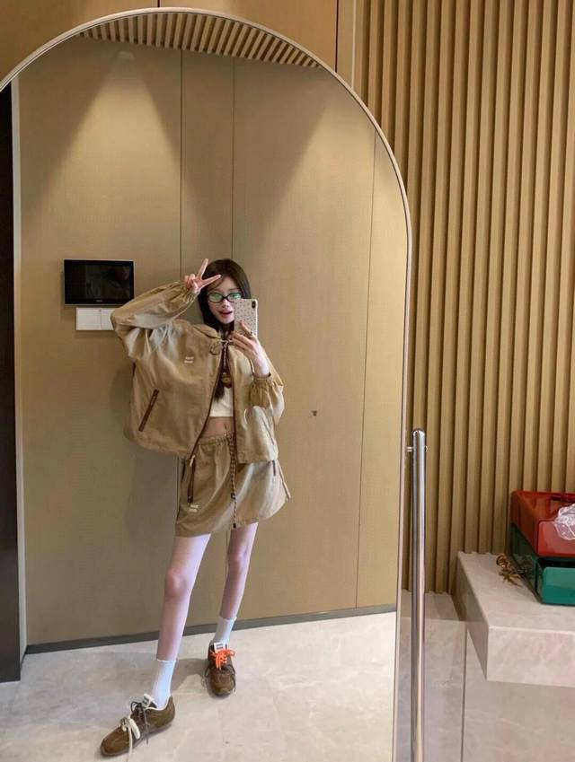 miumiu Sun Protection Suit New Summer Salty Street Sun Protection Jacket Jack