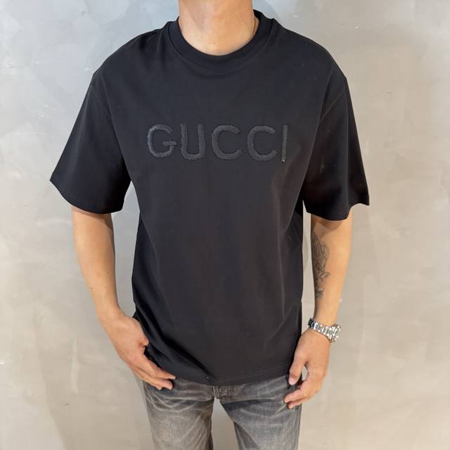 gucci Summer Short Sleeves Are Made Of High-Quality Cotton Fabrics. Skin-Frie