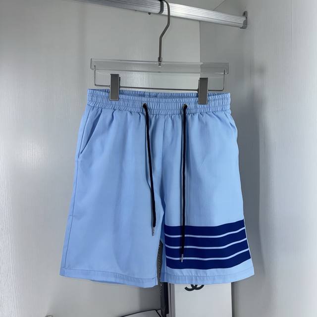 tb Tom's New Summer Men's Casual Shorts Beach Pants High-End Custom Polyester