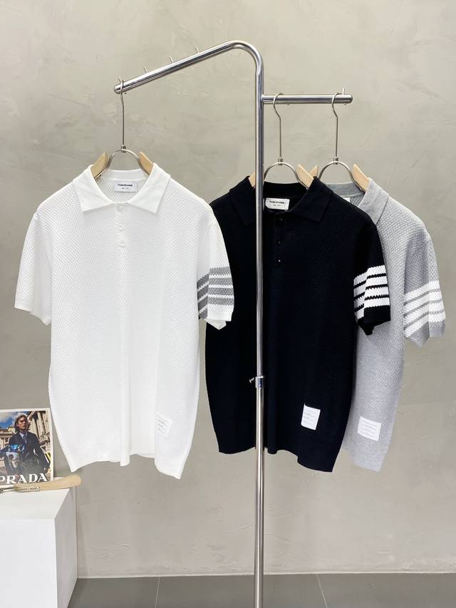 thom Browne Exclusive Spring And Summer New Original Men's Casual Knitted Sho