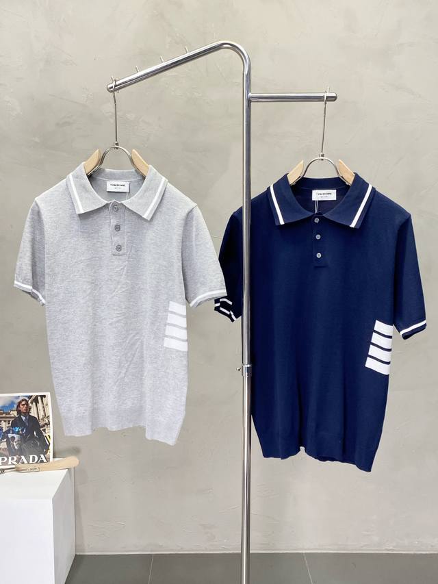 thom Browne Exclusive Spring And Summer New Original Men's Casual Knitted Sho