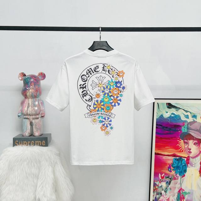 Style No. K27 Original Original Label Chrome Hearts Sanskrit Rainbow Smiley Face