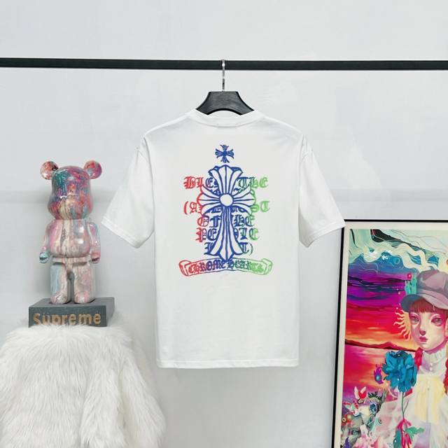 Style No. K26 Original Original Label 2025 New Chrome Hearts Ch Sword Print Shor