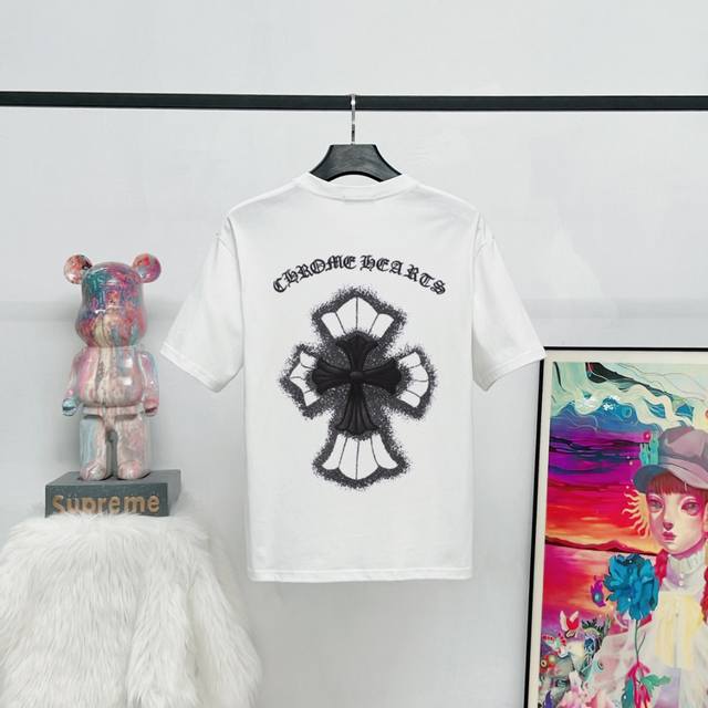 Style No. K24 Original Original Label Chrome Heart Cross Sanskrit Print Men And