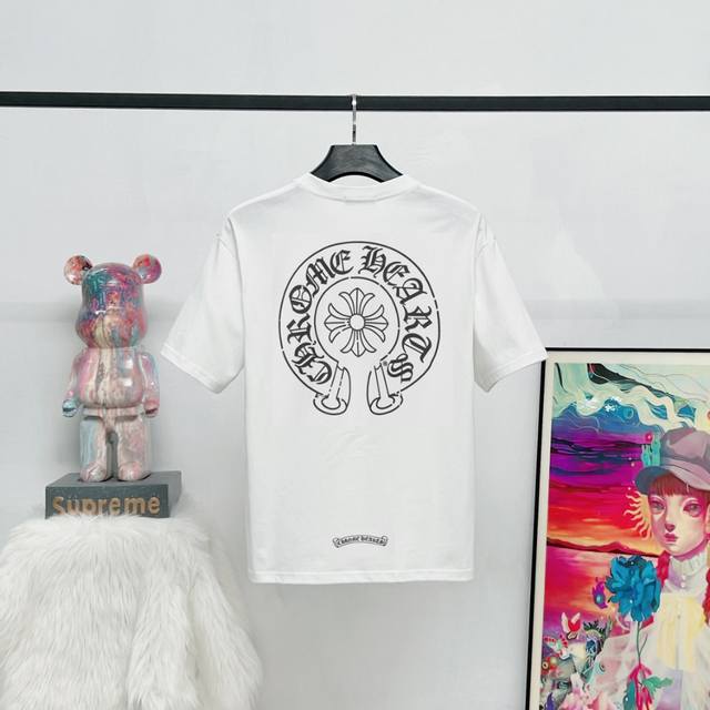 Style No. K17 Original Original Label Chrome Hearts T-Shirt Top Loose Fashion Co