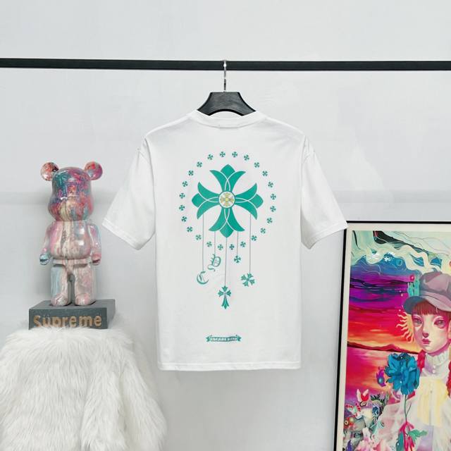 Style No. K14 Original Original Label Trendy Brand Chrome Hearts New Green Cross