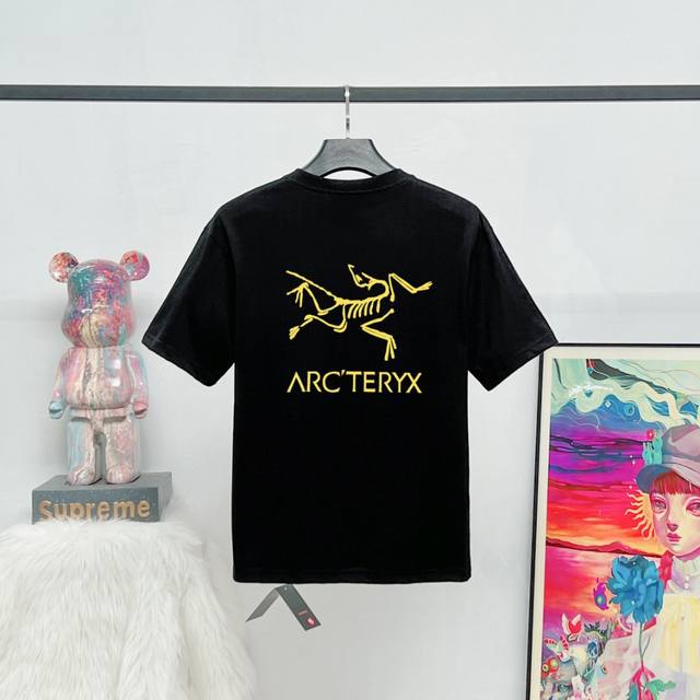 Style: S12 6 Colors Ayc Teryx Arc'teryx 2025Fw Short-Sleeved T-Shirt Bird Letter