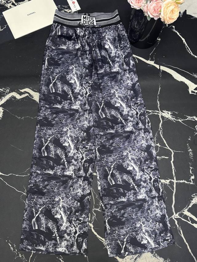 Casual Pants D Home 25 Spring And Summer New Jungle Animal Webbing Elastic Waist
