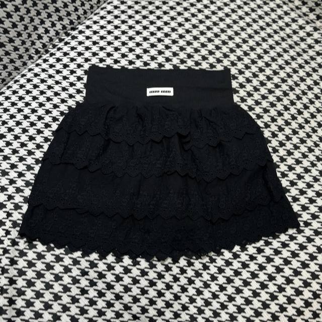 Skirt Miaojia 24 Autumn And Winter New Cloth Label Age-Reducing Playful Lace Cre