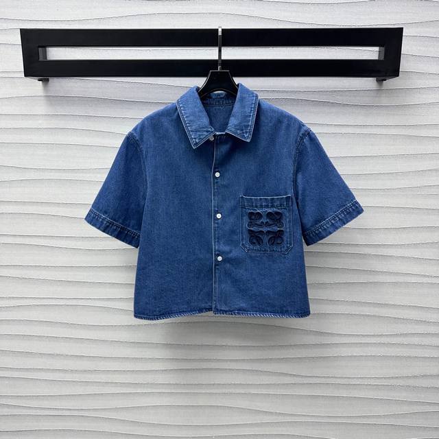 loew*2025 New Arrivals Customized Lapel Denim Shirts Yb Imported Twill Cotton