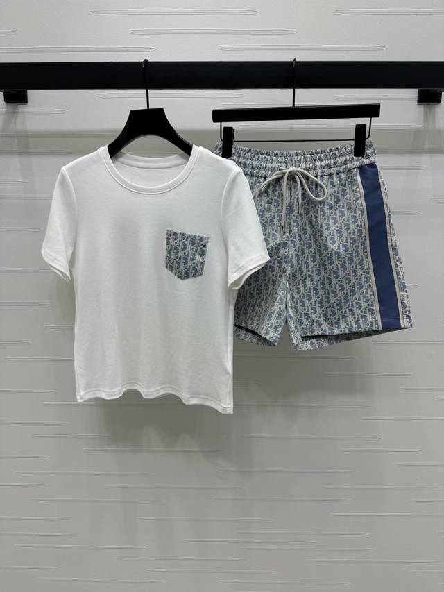 New Original High-End Quality Dio* 2025 Spring And Summer New Series Short-Sleev