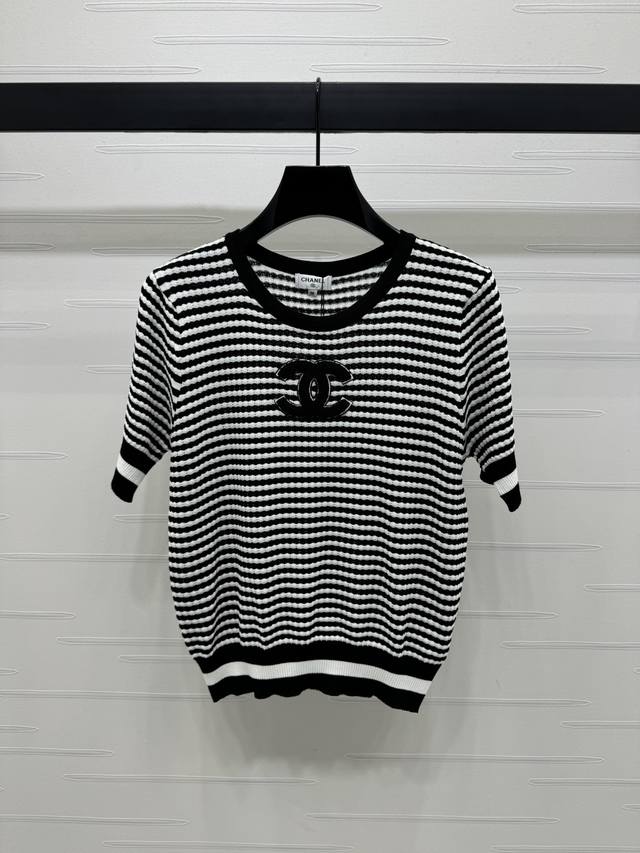 New Original High-End Quality Chane* 2025 Spring And Summer Latest Series Stripe