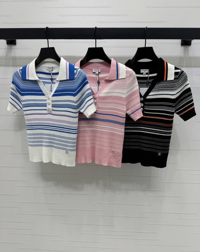 New Original High-End Quality Chane* 2025 Spring And Summer Latest Series Stripe