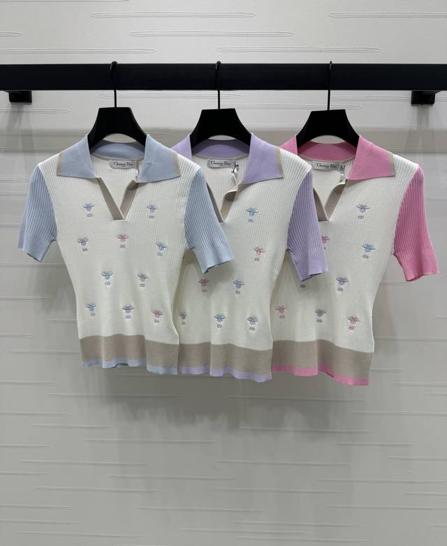 New Original High-End Quality Dio* 2025 Spring And Summer New Series Embroidery