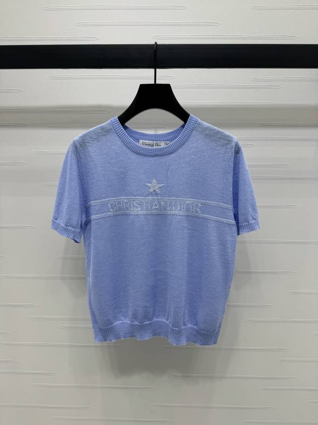 New Original High-End Quality Dio* 2025 Spring And Summer New Series Star Knitte