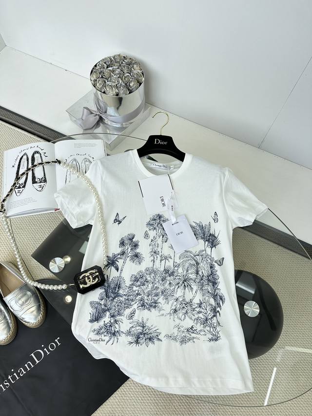 25Ss Dior Island Coconut Grove Digital Temperature Control Printing T1 Size S