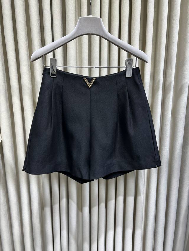 New Product#Vt*Metal V-Shaped Buckle High Waist Versatile Shorts Oem Factory P C