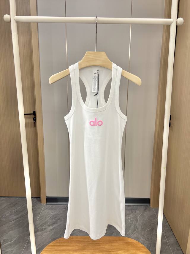 New Arrival Alo 2025 Summer Series Exclusive Custom-Made Vest Dress Made Of Fine