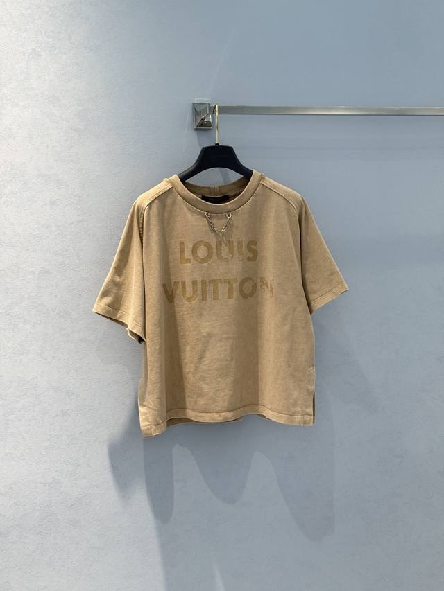 25New Stir-Fried Color Process Chain Short Sleeves Soft And Breathable Cotton