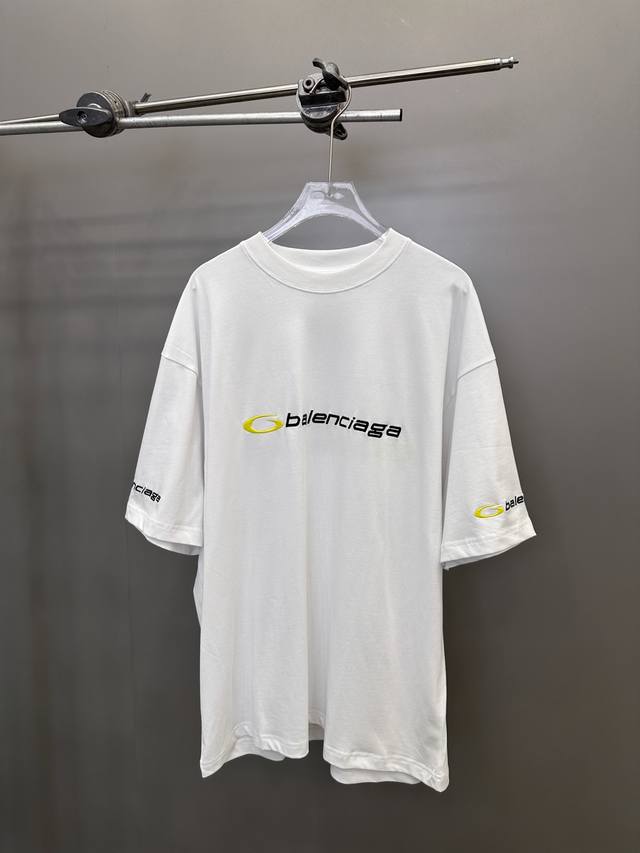 Paris New Short-Sleeved T-Shirt Ready-To-Wear With Four-Sided Embroidery 100% Co