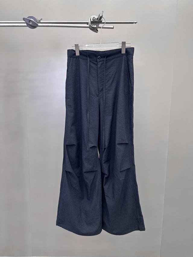 mm6 New Style Casual Pants Classic Embroidery Logo Rayon Blended Special Fabr