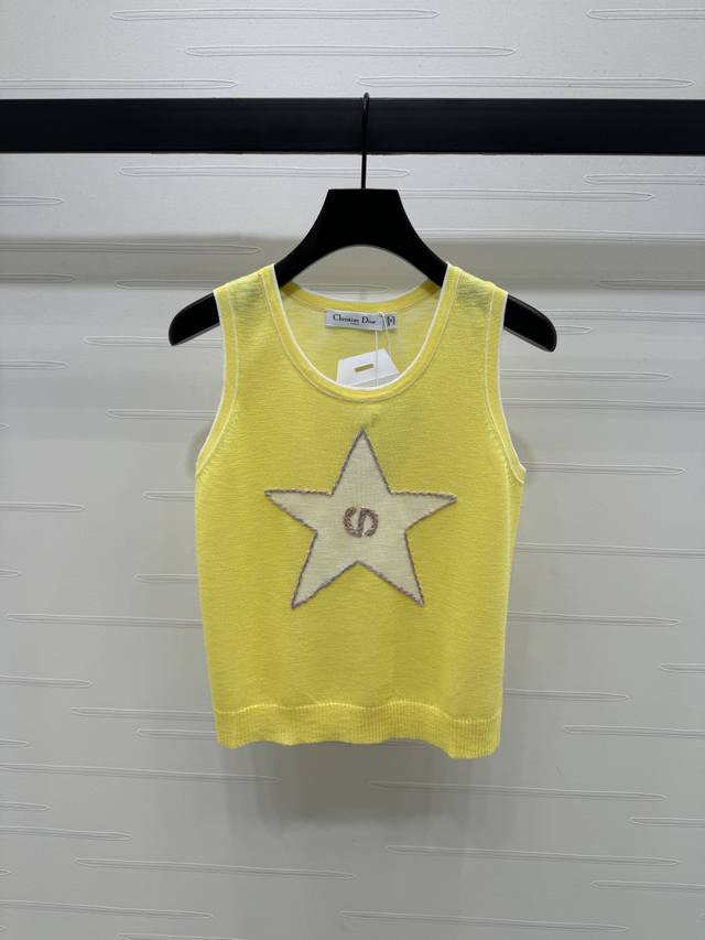 New Original High-End Quality Dio* 2025 Spring And Summer New Series Star Knitte