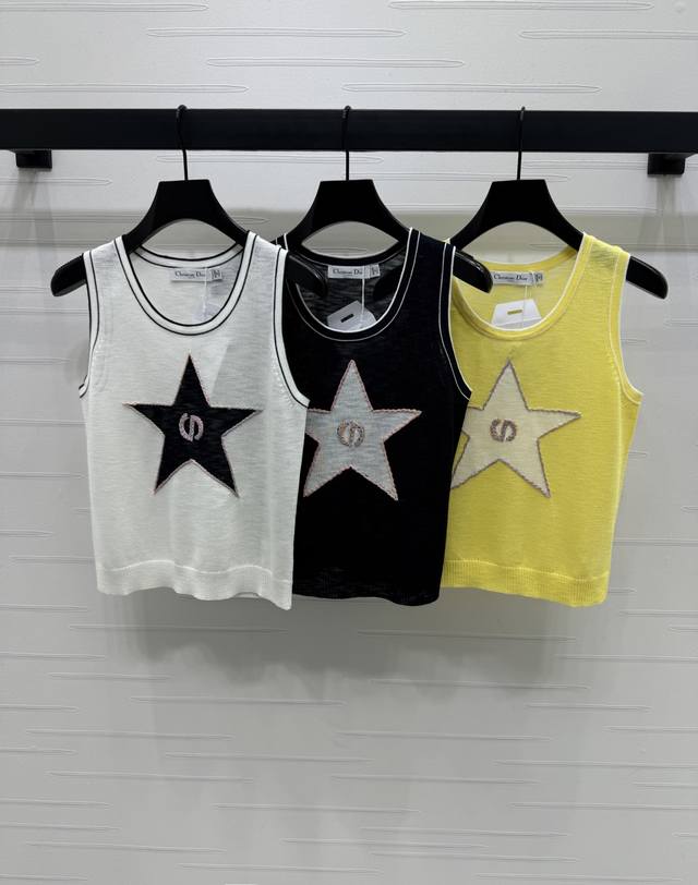 New Original High-End Quality Dio* 2025 Spring And Summer New Series Star Knitte
