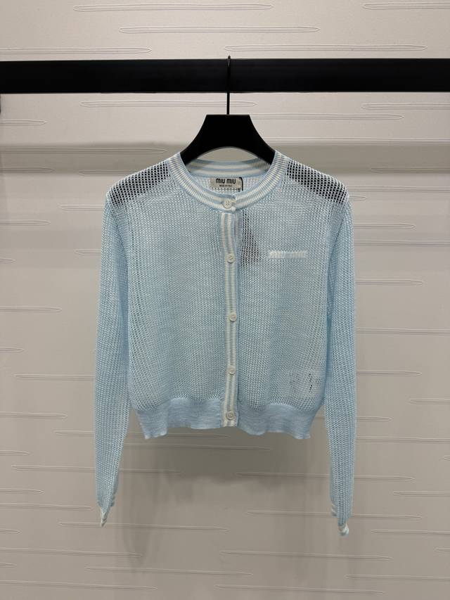 New Original High-End Quality Miumi*2025 Spring And Summer Latest Series Hollow