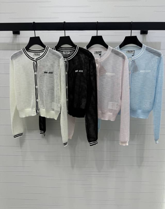 New Original High-End Quality Miumi*2025 Spring And Summer Latest Series Hollow