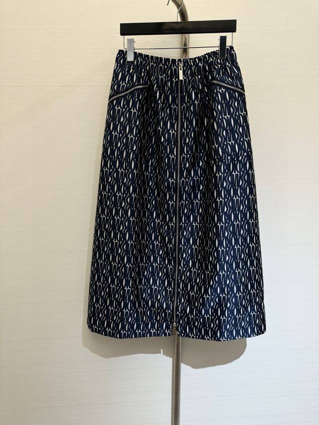 Early Spring New Style* Jacquard Series Skirt Double-Sided Zipper Design Customi