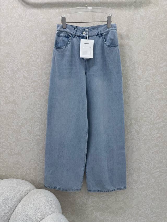 chan*L 25 New Jeans Haute Couture Series Haute Couture Version Pure Color Jea