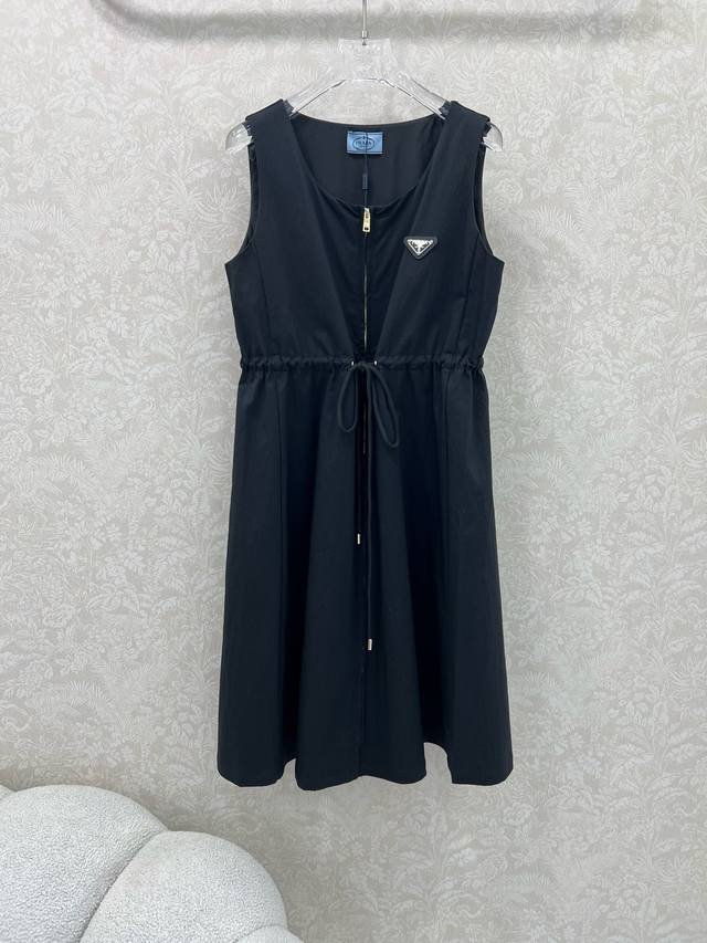prad*Phome 25 New Style Round Neck Vest Dress For Both Fat And Thin People, C