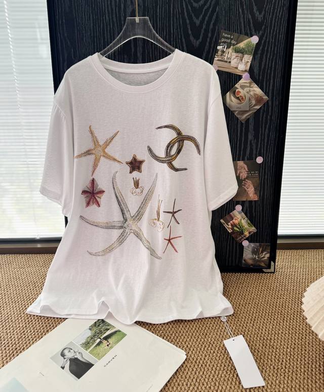 Product name: Chanel* Chanel Starfish Series Artist Hot Diamond Logo Snowflake C
