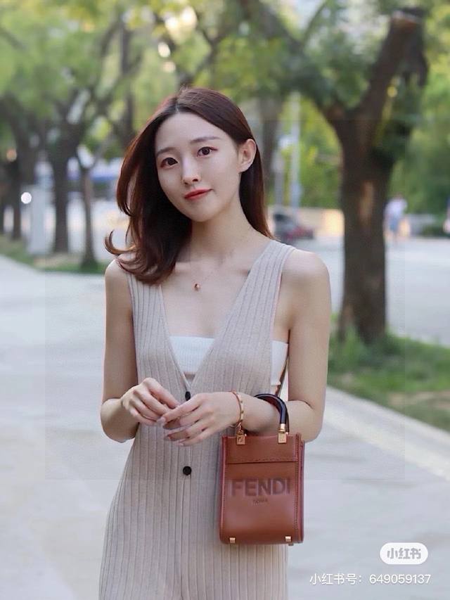 Fendi Sunshine Mini In one word, it is stunning! The tortoise shell handle and c