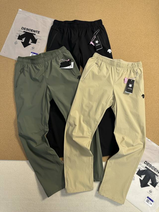 Descente Straight Sweatpants Loose Sports Running Outdoor Sports Leisure Fashion