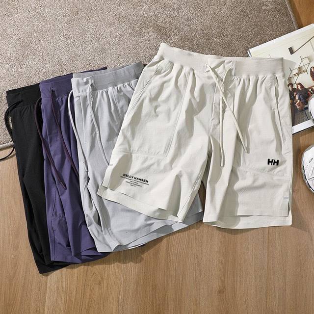 Hh Hailijia Summer Shorts Color: Black Gray Beige Purple Size: S-2Xl Professiona