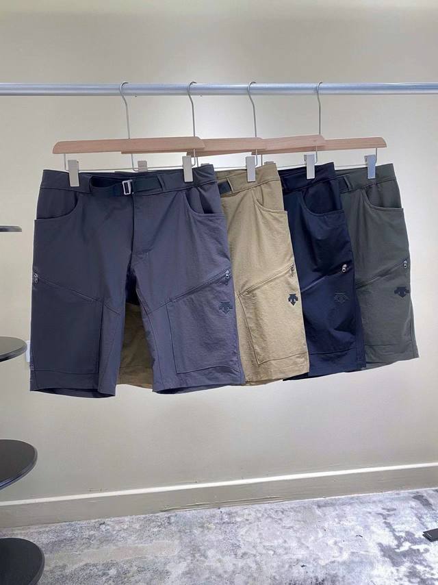 Descente Summer Men's Outdoor Woven Quick-Drying Casual Shorts Shorts Summer Men