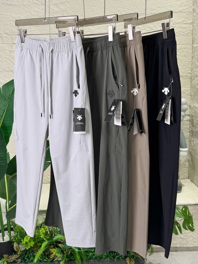 Descente Summer Men and Women Sports Quick-Drying Pants Couples Casual Mountaine