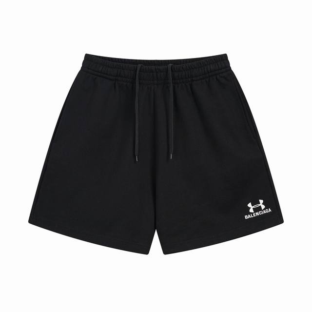 Balenciaga 2025 Ss new joint Under Armour embroidered shorts The quality of this