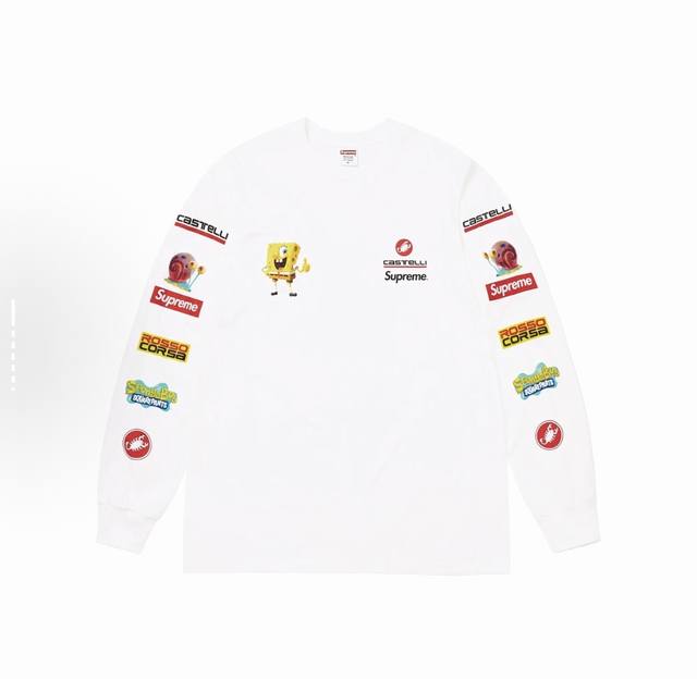 Supreme X Spongebob Squarepants Spongebob Squarepants X Castelli Joint Model Ss2