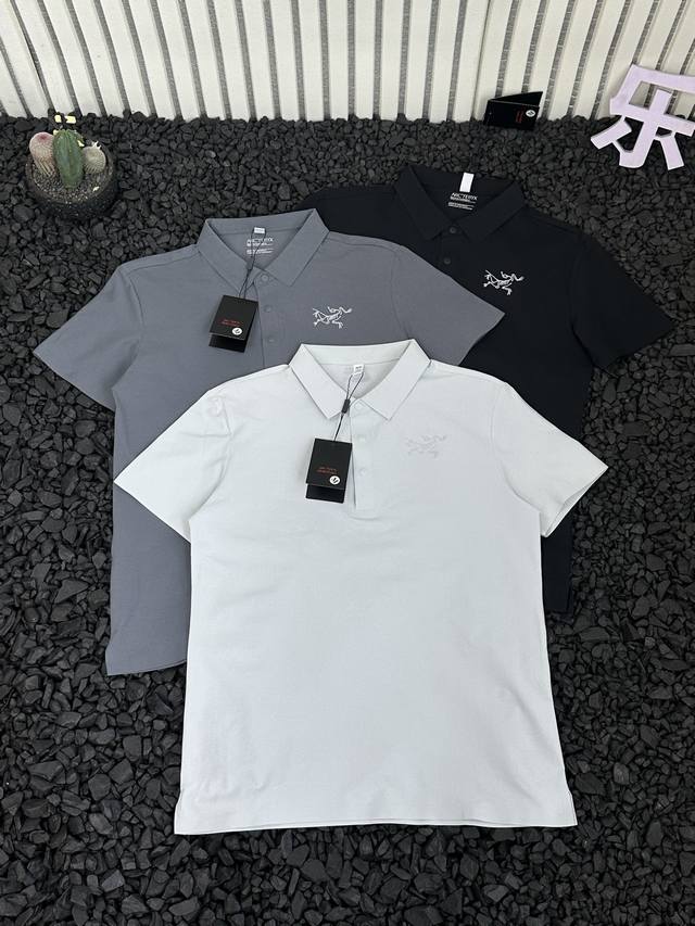 Arcteryx Arcteryx summer new men's and women's embroidered outdoor sports Polo s