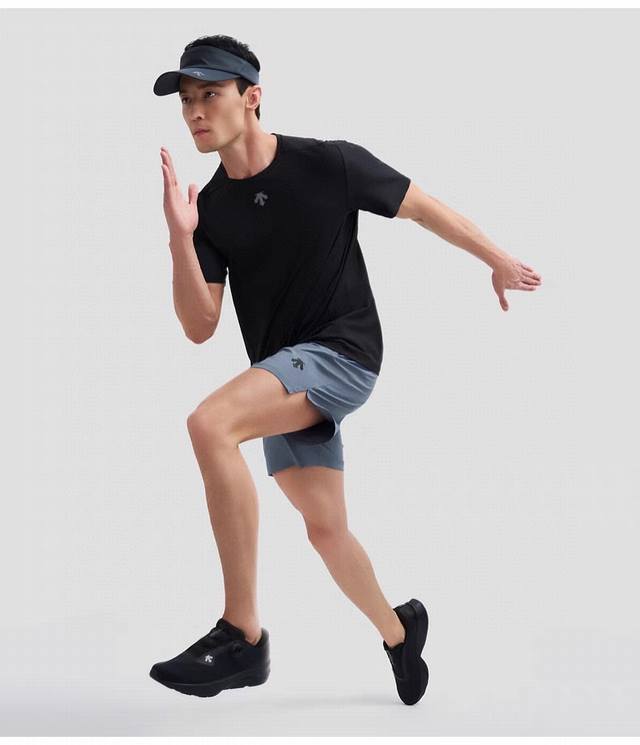 Matching information picture Descente Running series running sports fitness ice